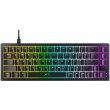 Клавіатура дротова, механічна Xtrfy K5 68Key, Kailh Red, USB-A, EN/UA, Hot-swap, RGB, Чорний