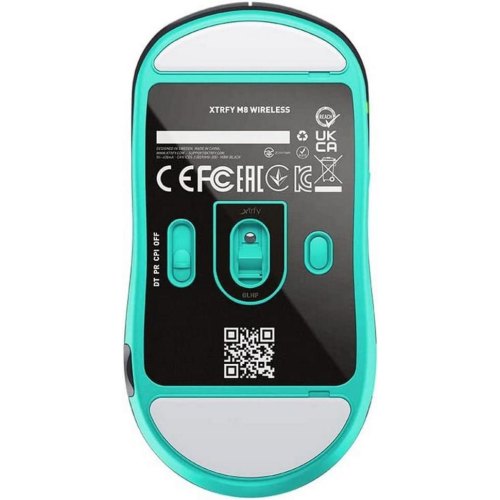 Мишка бездротова Xtrfy M8, WL/USB-A, RGB, Чорний