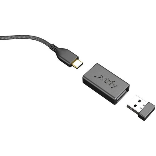 Мишка бездротова Xtrfy M8, WL/USB-A, RGB, Чорний