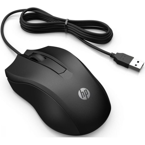 Мишка дротова, HP 100 USB Black