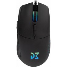Мишка дротова, ігрова Dream Machines DM5 Blink S USB Black