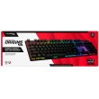 Клавіатура дротова, HyperX Alloy Origins Aqua USB RGB PBT ENG/RU, Black
