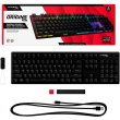Клавіатура дротова, HyperX Alloy Origins Aqua USB RGB PBT ENG/RU, Black