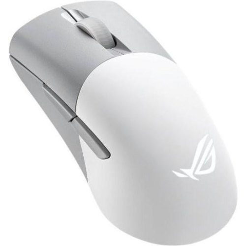 Мишка бездротова, ASUS ROG Keris AimPoint, RGB, USB-A/WL/BT, білий