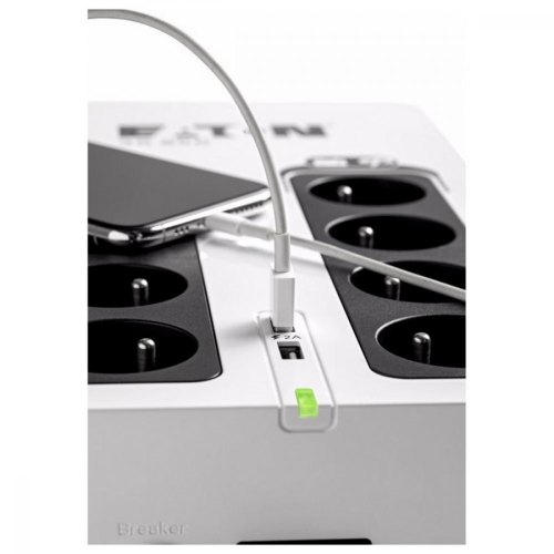 Джерело безперебійного живлення Eaton 3S, 700VA/420W, LED, USB, 8xSchuko