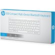 Клавіатура бездротова, HP 350 Compact Multi-Device BT UKR white