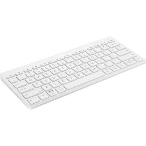 Клавіатура бездротова, HP 350 Compact Multi-Device BT UKR white