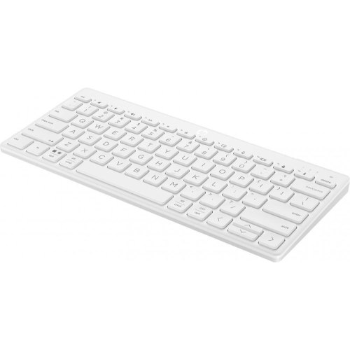 Клавіатура бездротова, HP 350 Compact Multi-Device BT UKR white