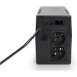 Джерело безперебійного живлення DIGITUS Line-Interactive, 600VA/360W, LED, 2xSchuko, RJ11, USB
