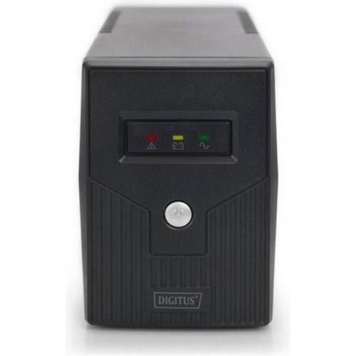 Джерело безперебійного живлення DIGITUS Line-Interactive, 600VA/360W, LED, 2xSchuko, RJ11, USB
