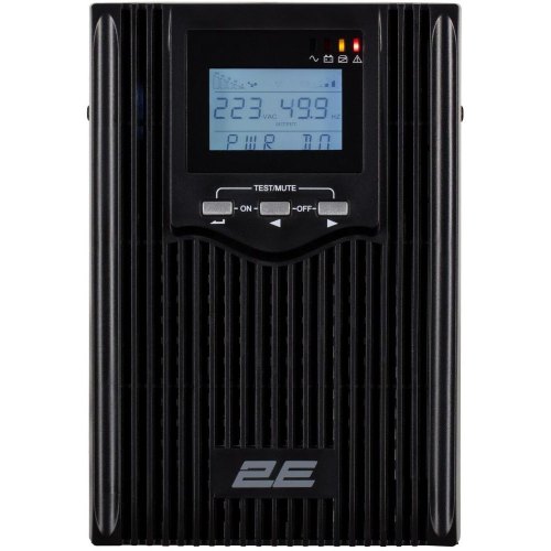 Джерело безперебійного живлення 2E PS500L, 500VA/300W, на зовнішні АКБ 12В, 2xSchuko+1xC13