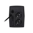 Джерело безперебійного живлення 2E ED650, 650VA/360W, LED, 2xSchuko
