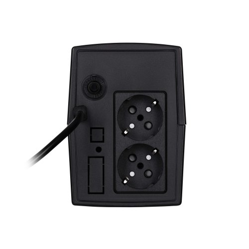 Джерело безперебійного живлення 2E ED650, 650VA/360W, LED, 2xSchuko