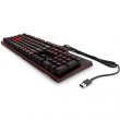 Клавіатура дротова, ігрова HP Omen Encoder CHERRY MX USB Brown