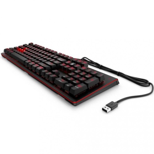 Клавіатура дротова, ігрова HP Omen Encoder CHERRY MX USB Brown