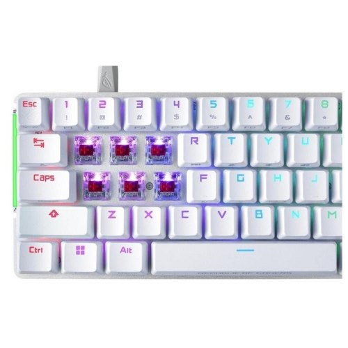 Клавіатура дротова, ASUS ROG Falchion Ace LED 68key NX RD USB White