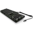 Клавіатура дротова, HP Pavilion Gaming 550 RGB 104key Red Hybrid USB Black