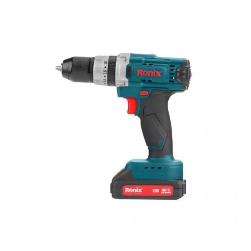 Шуруповерт Ronix акумуляторний 16В, 1.5Ач x 2