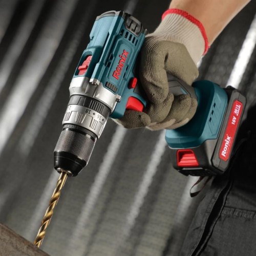 Шуруповерт Ronix акумуляторний 16В, 1.5Ач x 2