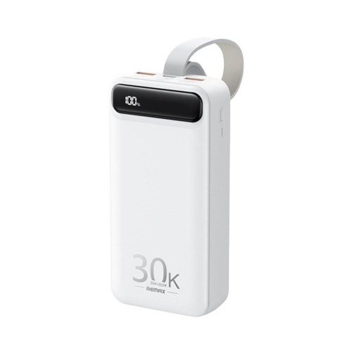 Зовнішній акумулятор PowerBank Remax Bole Series 20W+22.5W PD+QC Fast Charging Power Bank  30000mAh RPP-522 White