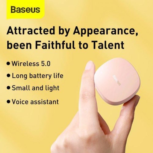 Навушники Baseus  Encok True Ws Earphones WM01 Pink