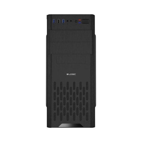 Корпус LogicConcept L2 USB 3.0x2+2.0x1 BLACK без БЖ ATX (AT-L002-10-0000000-0002)