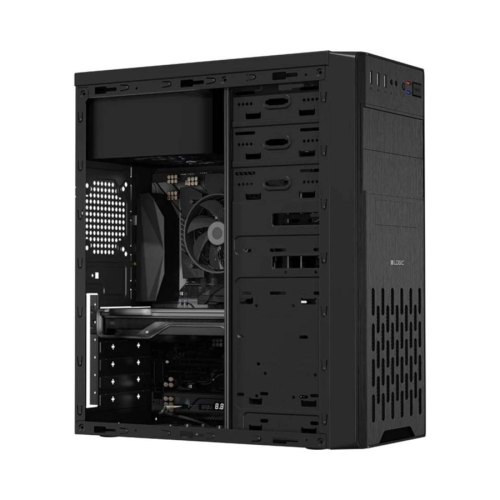 Корпус LogicConcept L2 USB 3.0x2+2.0x1 BLACK без БЖ ATX (AT-L002-10-0000000-0002)