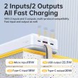 Зовнішній акумулятор PowerBank Remax Noah Series 20W+22.5W PD+QC Fast Charging Power Bank 30000mAh  RPP-506 White