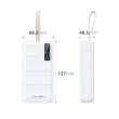Зовнішній акумулятор PowerBank Remax Noah Series 20W+22.5W PD+QC Fast Charging Power Bank 30000mAh  RPP-506 White