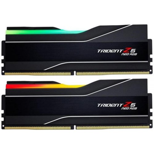 Модуль пам'яті, DDR5 (2x32GB), 6000MHz G.Skill Trident Z5 Neo RGB Black