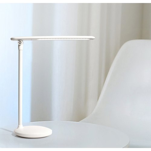 Настільна LED лампа ColorWay 4W with built-in battery 1800 mAh USB in/out 5V*1A, white (CW-DL02B-W)