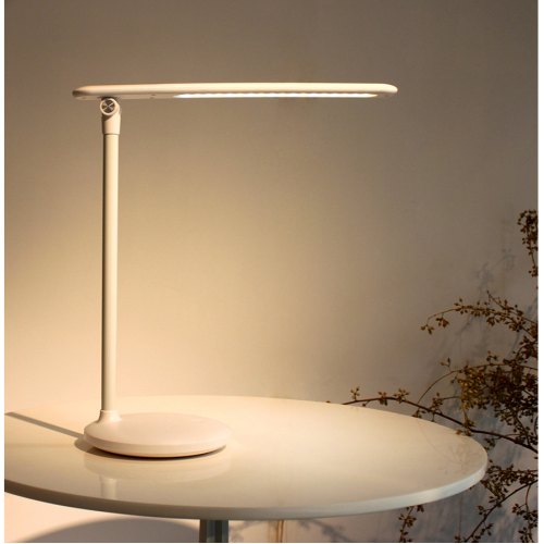 Настільна LED лампа ColorWay 4W with built-in battery 1800 mAh USB in/out 5V*1A, white (CW-DL02B-W)