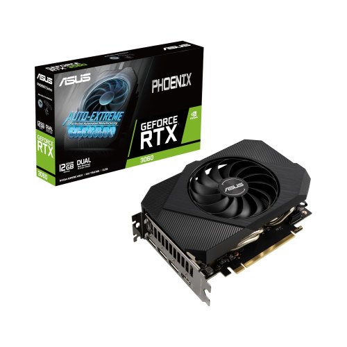 Відеокарта ASUS GeForce RTX 3060 12GB GDDR6 Phoenix V2 (PH-RTX3060-12G-V2) (LHR)