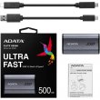 Твердотільний запам’ятовувальний пристрій накопичувач (SSD) USB-C 500GB EXT. AELI-SE880-500GCGY ADATA