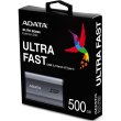 Твердотільний запам’ятовувальний пристрій накопичувач (SSD) USB-C 500GB EXT. AELI-SE880-500GCGY ADATA