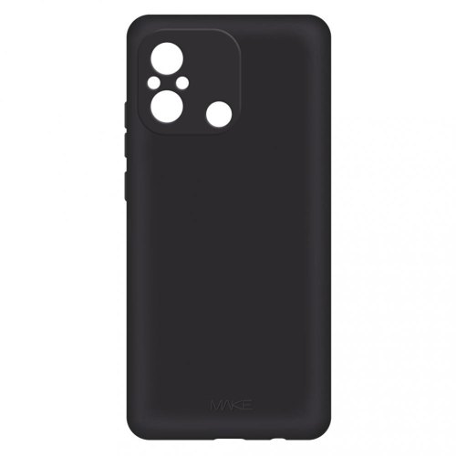 Чохол MAKE Xiaomi Redmi 12C Frame (Matte PC+TPU) Black
