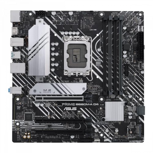 Материнcька плата ASUS PRIME B660M-A D4-CSM Socket 1700 B660 4xDDR4 M.2 HDMI DP mATX CSM (PRIME B660M-A D4-CSM)