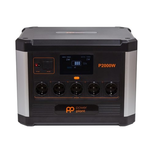 Зарядна станція PowerPlant P2000W 1843.2Wh, 512000mAh, 2000W