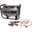 Генератор бензиновий GRAPHITE 230В (1 фаза), 2/2.2кВт, ручний старт, AVR, 40кг