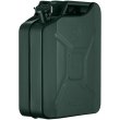 Каністра 2E паливна вертикальна 20л метал 0.8мм, 3.6кг, зелений
