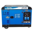 Генератор дизельний EnerSol, 230В (1 фаза), 7.5/8кВт, електростартер, AVR, кожух,  221кг