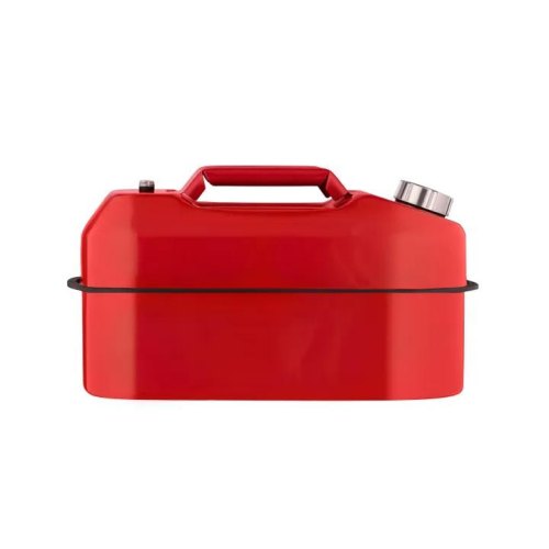 Каністра 2E паливна горизонтальна 20л метал 0.8мм, 3.1кг, червоний