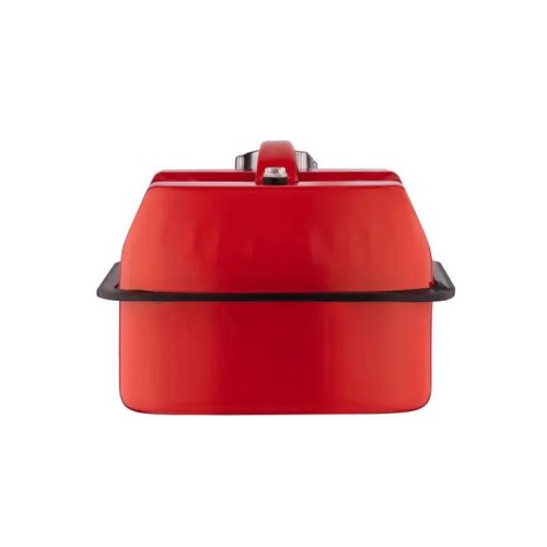 Каністра 2E паливна горизонтальна 10л метал 0.6мм, 1.8кг, червоний