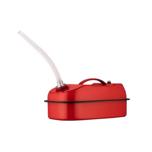 Каністра 2E паливна горизонтальна 10л метал 0.6мм, 1.8кг, червоний