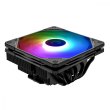 Кулер для процесора ID-Cooling IS-55 ARGB, Intel: 1700/1200/1151/1150/1155/1156, AMD: AM5/AM4, 120х120х55 мм, 4-pin PWM