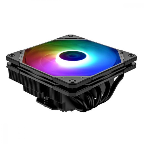 Кулер для процесора ID-Cooling IS-55 ARGB, Intel: 1700/1200/1151/1150/1155/1156, AMD: AM5/AM4, 120х120х55 мм, 4-pin PWM