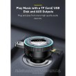 АЗП з FM-модулятор Baseus Enjoy Car Wireless MP3 Charger (Wireless 5.0+5V/3.4A), Black