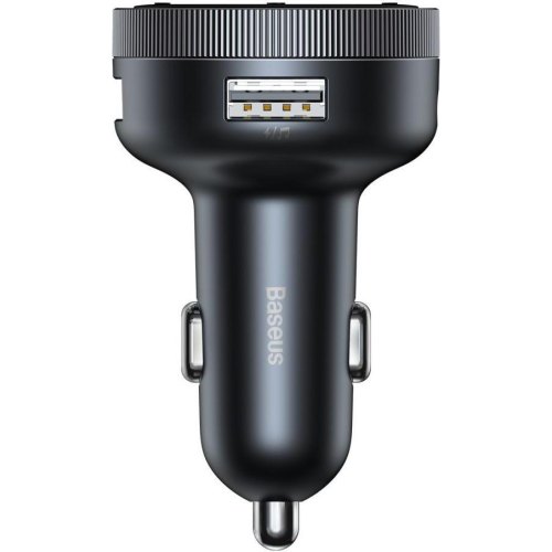 АЗП з FM-модулятор Baseus Enjoy Car Wireless MP3 Charger (Wireless 5.0+5V/3.4A), Black