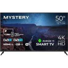 TV 50 Mystery MTV-5060UDT2 4K/Android 11/DVB-T2/2xUSB 2.0/3хHDMI/CI-слот/Wi-Fi/Black