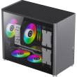 Корпус без БЖ GameMax Micro ATX Tower Spark Grey